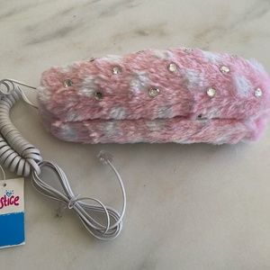 Justice Pink Rhinestone Telephone